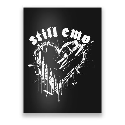 Emo Rock Still Emo 2000s Emo Ska Pop Punk Band Music Poster