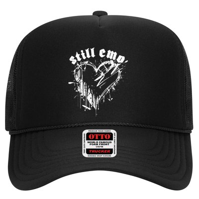 Emo Rock Still Emo 2000s Emo Ska Pop Punk Band Music Trucker Hat