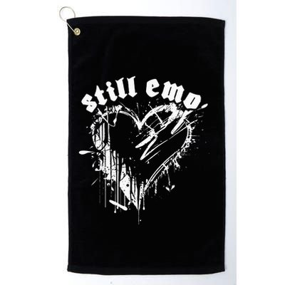 Emo Rock Still Emo 2000s Emo Ska Pop Punk Band Music Golf Towel