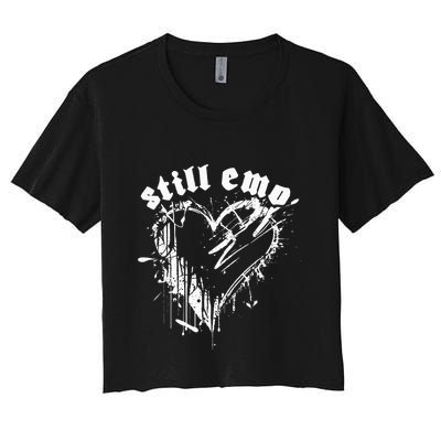 Emo Rock Still Emo 2000s Emo Ska Pop Punk Band Music Crop Top