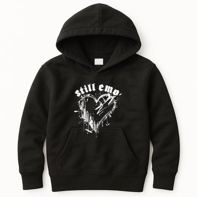 Emo Rock Still Emo 2000s Emo Ska Pop Punk Band Music Kids Hoodie