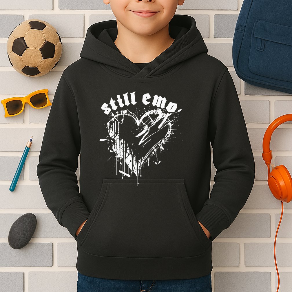 Emo Rock Still Emo 2000s Emo Ska Pop Punk Band Music Kids Hoodie