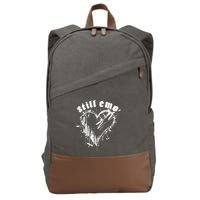 Emo Rock Still Emo 2000s Emo Ska Pop Punk Band Music Cotton Canvas Backpack