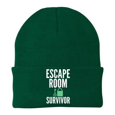 Escape Room Survivor Knit Cap Winter Beanie