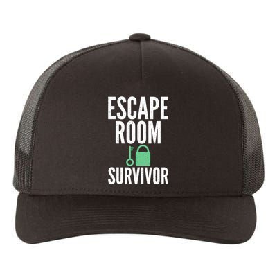 Escape Room Survivor Yupoong Adult 5-Panel Trucker Hat