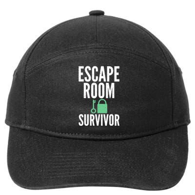 Escape Room Survivor 7-Panel Snapback Hat