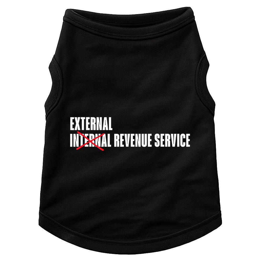 External Revenue Service Trump Maga Taxes Doggie Tank