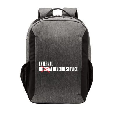 External Revenue Service Trump Maga Taxes Vector Backpack
