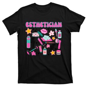 Esthetician Retro Skin Therapy Technician T-Shirt