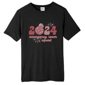  Emergency Room Squad New Year's Eve 2024 Disco Ball  Tall Fusion ChromaSoft Performance T-Shirt