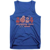  Emergency Room Squad New Year's Eve 2024 Disco Ball  Tank Top