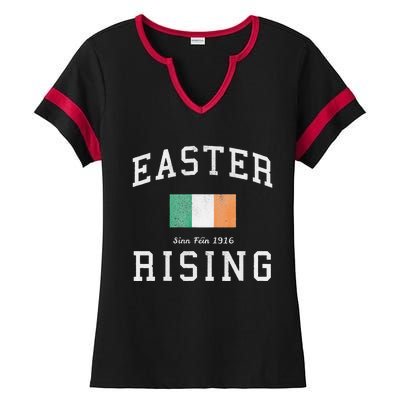 Easter Rising Sinn Fein 1916 Ladies Halftime Notch Neck Tee