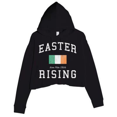 Easter Rising Sinn Fein 1916 Crop Fleece Hoodie