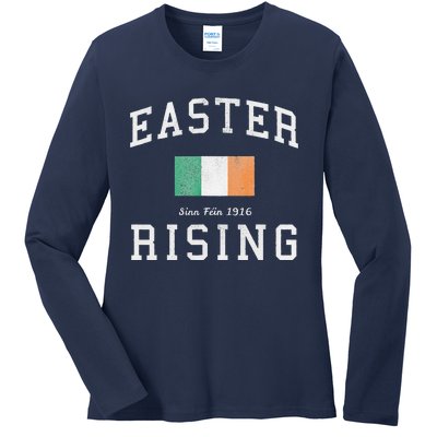 Easter Rising Sinn Fein 1916 Ladies Long Sleeve Shirt