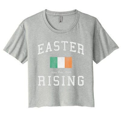 Easter Rising Sinn Fein 1916 Women's Crop Top Tee