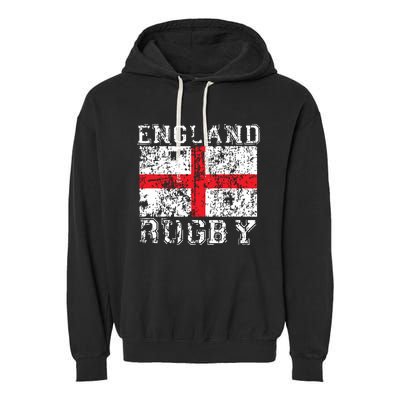 England Rugby Shirts England Flag England Jersey Men Women Garment-Dyed Fleece Hoodie