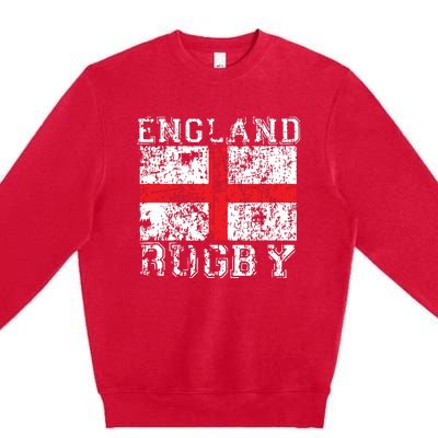 England Rugby Shirts England Flag England Jersey Men Women Premium Crewneck Sweatshirt