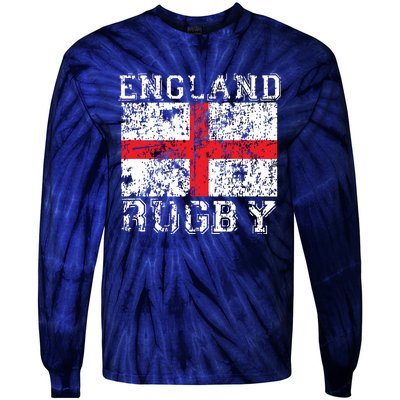 England Rugby Shirts England Flag England Jersey Men Women Tie-Dye Long Sleeve Shirt