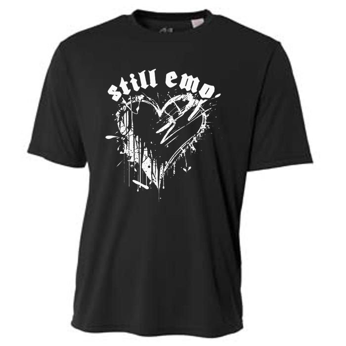 Emo Rock Still Emo 2000s Emo Ska Pop Punk Band Music Cooling Performance Crew T-Shirt