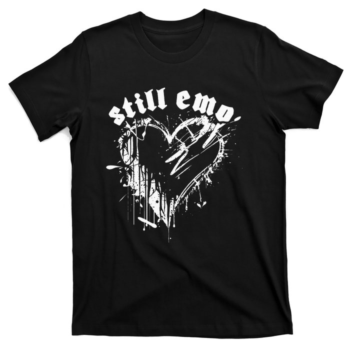 Emo Rock Still Emo 2000s Emo Ska Pop Punk Band Music T-Shirt