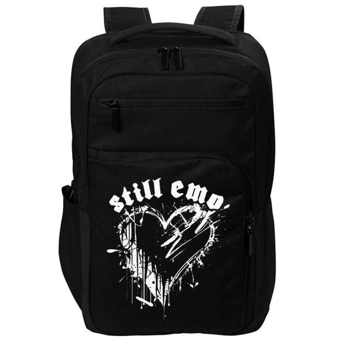 Emo Rock Still Emo 2000s Emo Ska Pop Punk Band Music Impact Tech Backpack