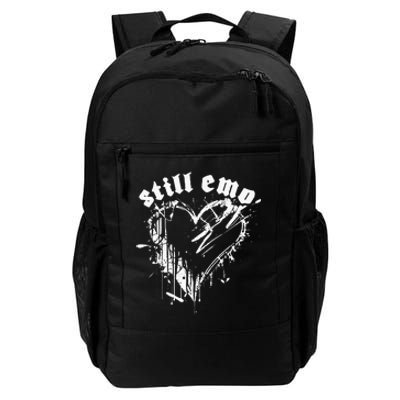 Emo Rock Still Emo 2000s Emo Ska Pop Punk Band Music Daily Commute Backpack