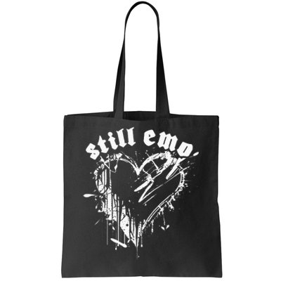 Emo Rock Still Emo 2000s Emo Ska Pop Punk Band Music Tote Bag