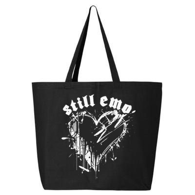 Emo Rock Still Emo 2000s Emo Ska Pop Punk Band Music 25L Jumbo Tote