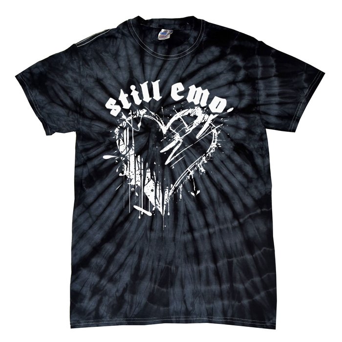 Emo Rock Still Emo 2000s Emo Ska Pop Punk Band Music Tie-Dye T-Shirt