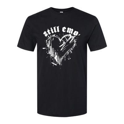 Emo Rock Still Emo 2000s Emo Ska Pop Punk Band Music Softstyle® CVC T-Shirt