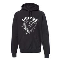 Emo Rock Still Emo 2000s Emo Ska Pop Punk Band Music Premium Hoodie