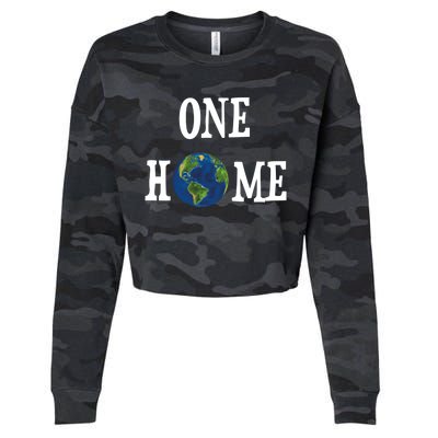 Extinction Rebellion Save Our Planet Environt Campaign Gift Cropped Pullover Crew