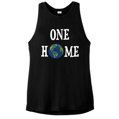 Extinction Rebellion Save Our Planet Environt Campaign Gift Ladies PosiCharge Tri-Blend Wicking Tank