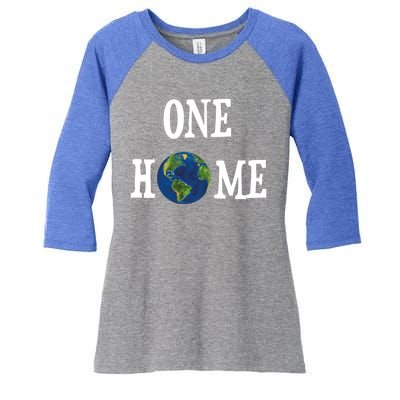 Extinction Rebellion Save Our Planet Environt Campaign Gift Women's Tri-Blend 3/4-Sleeve Raglan Shirt