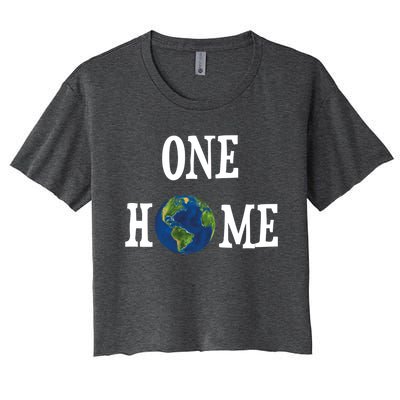 Extinction Rebellion Save Our Planet Environt Campaign Gift Women's Crop Top Tee