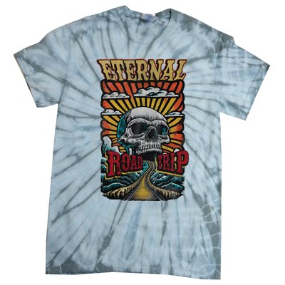 Eternal Road Trip Retro Tie-Dye T-Shirt