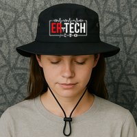 Emergency Room Technician Heartbeat ER Technicians Bucket Hat
