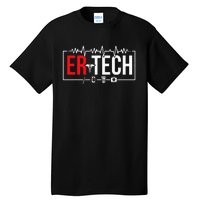 Emergency Room Technician Heartbeat ER Technicians Tall T-Shirt