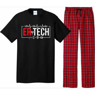 Emergency Room Technician Heartbeat ER Technicians Pajama Set