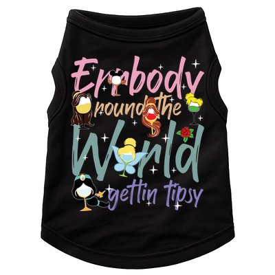 Errbody Round The World Gettin Tipsy Drinking Around The World Doggie Tank