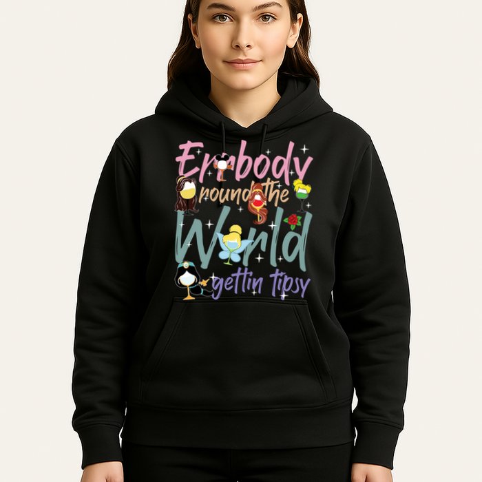 Errbody Round The World Gettin Tipsy Drinking Around The World Hoodie