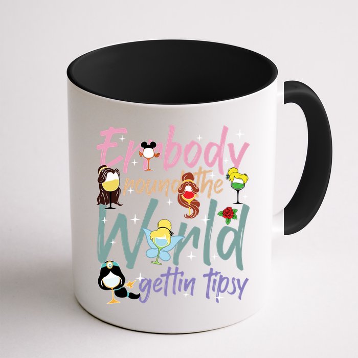 Errbody Round The World Gettin Tipsy Drinking Around The World Mug