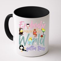 Errbody Round The World Gettin Tipsy Drinking Around The World Mug