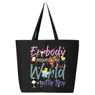 Errbody Round The World Gettin Tipsy Drinking Around The World 25L Jumbo Tote