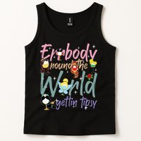 Errbody Round The World Gettin Tipsy Drinking Around The World Tank Top
