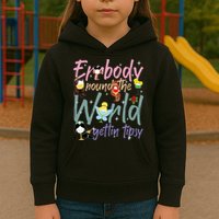 Errbody Round The World Gettin Tipsy Drinking Around The World Kids Hoodie