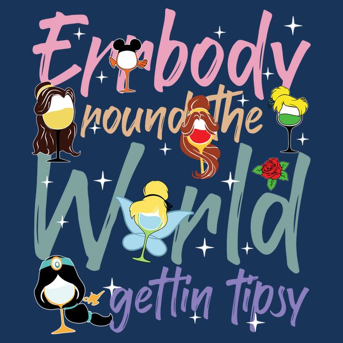 Errbody Round The World Gettin Tipsy Drinking Around The World Infant Baby Jersey Bodysuit