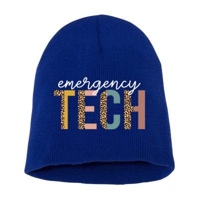 Emergency Room Technician Er Tech Nurse Technologist Gift Short Acrylic Beanie