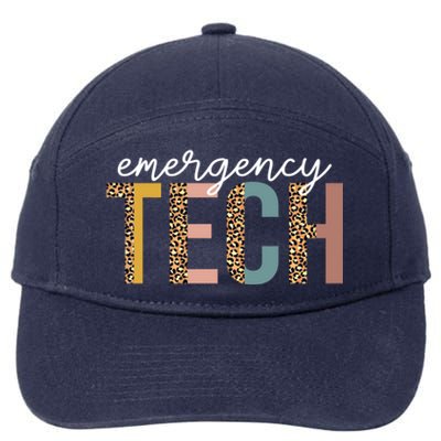 Emergency Room Technician Er Tech Nurse Technologist Gift 7-Panel Snapback Hat