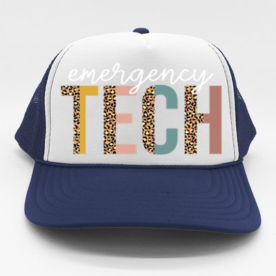 Emergency Room Technician Er Tech Nurse Technologist Gift Trucker Hat